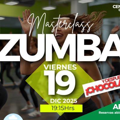 MASTERCLASS ZUMBA – VIERNES 19 DE DICIEMBRE