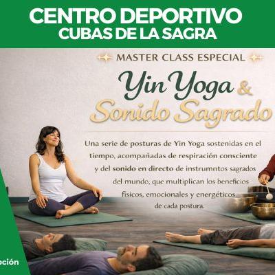 ✨ Master Class Especial: Yin Yoga & Sonido Sagrado ✨