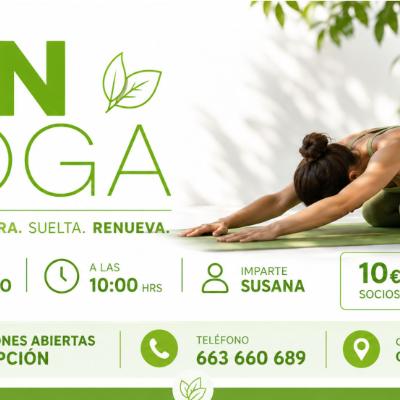 Mañana de Yin Yoga · 13 Junio