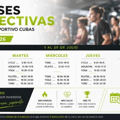 Clases Colectivas – Julio 2026
