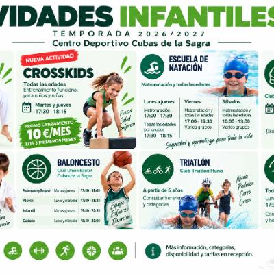 ACTIVIDADES INFANTILES · TEMPORADA 2026/2027